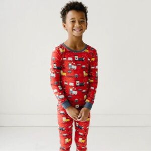 Little Sleepies Train‎ Print Two-Piece 12-18 Month Bamboo Pajamas 🚂